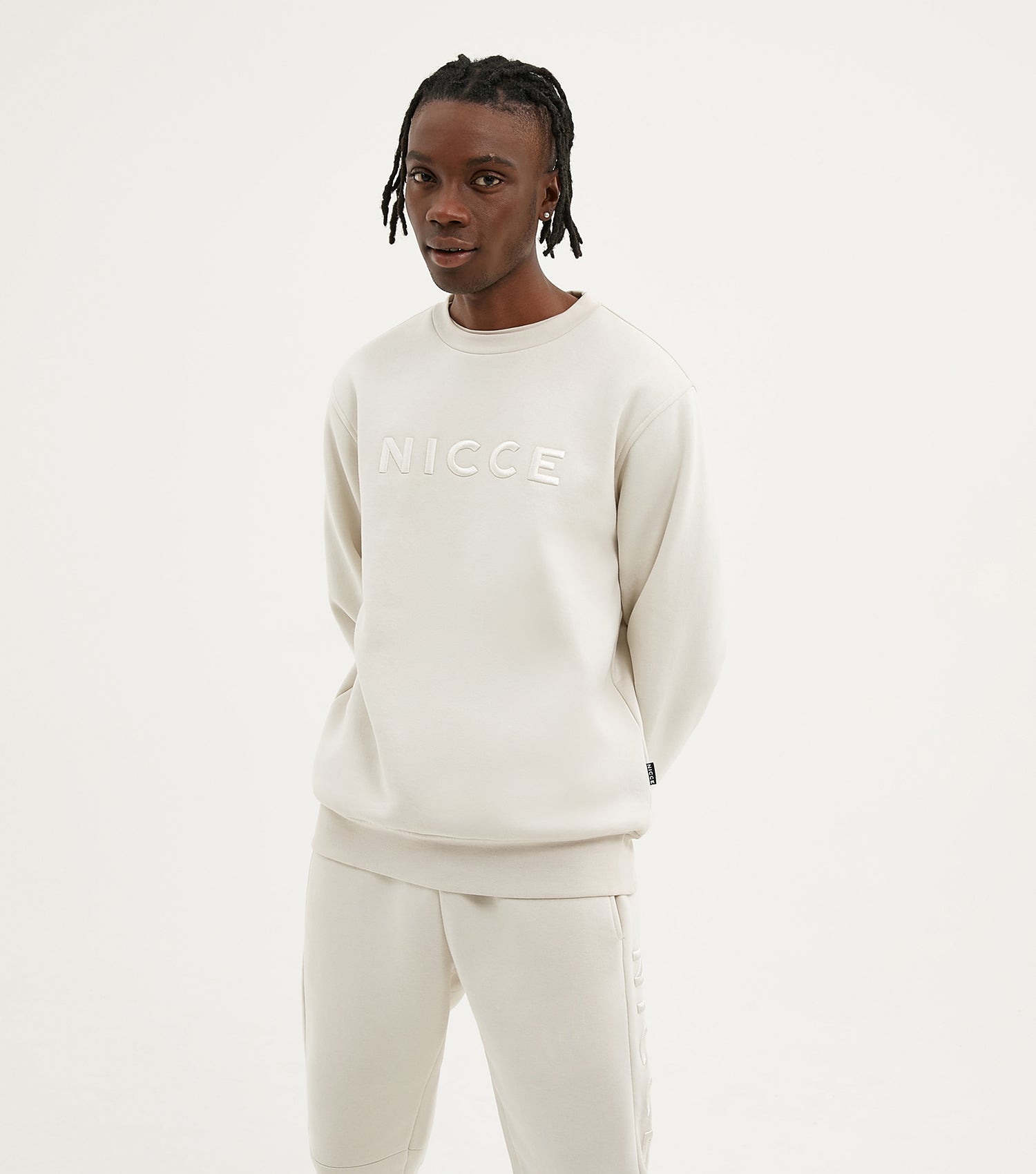 NICCE Mens Mercury Sweatshirt | Sandshell