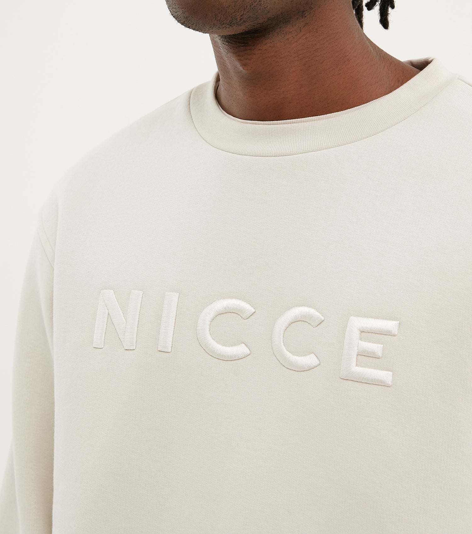 NICCE Mens Mercury Sweatshirt | Sandshell