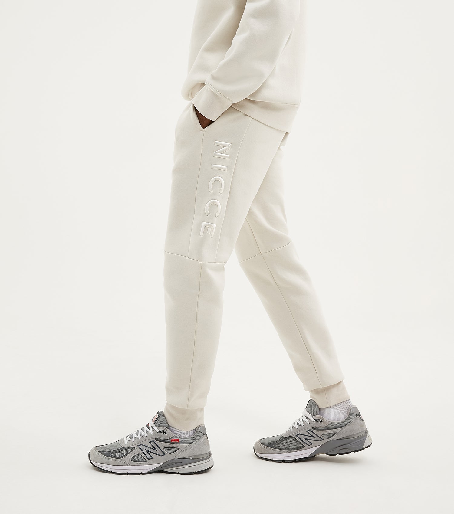 NICCE Mens Mercury Joggers | Sandshell