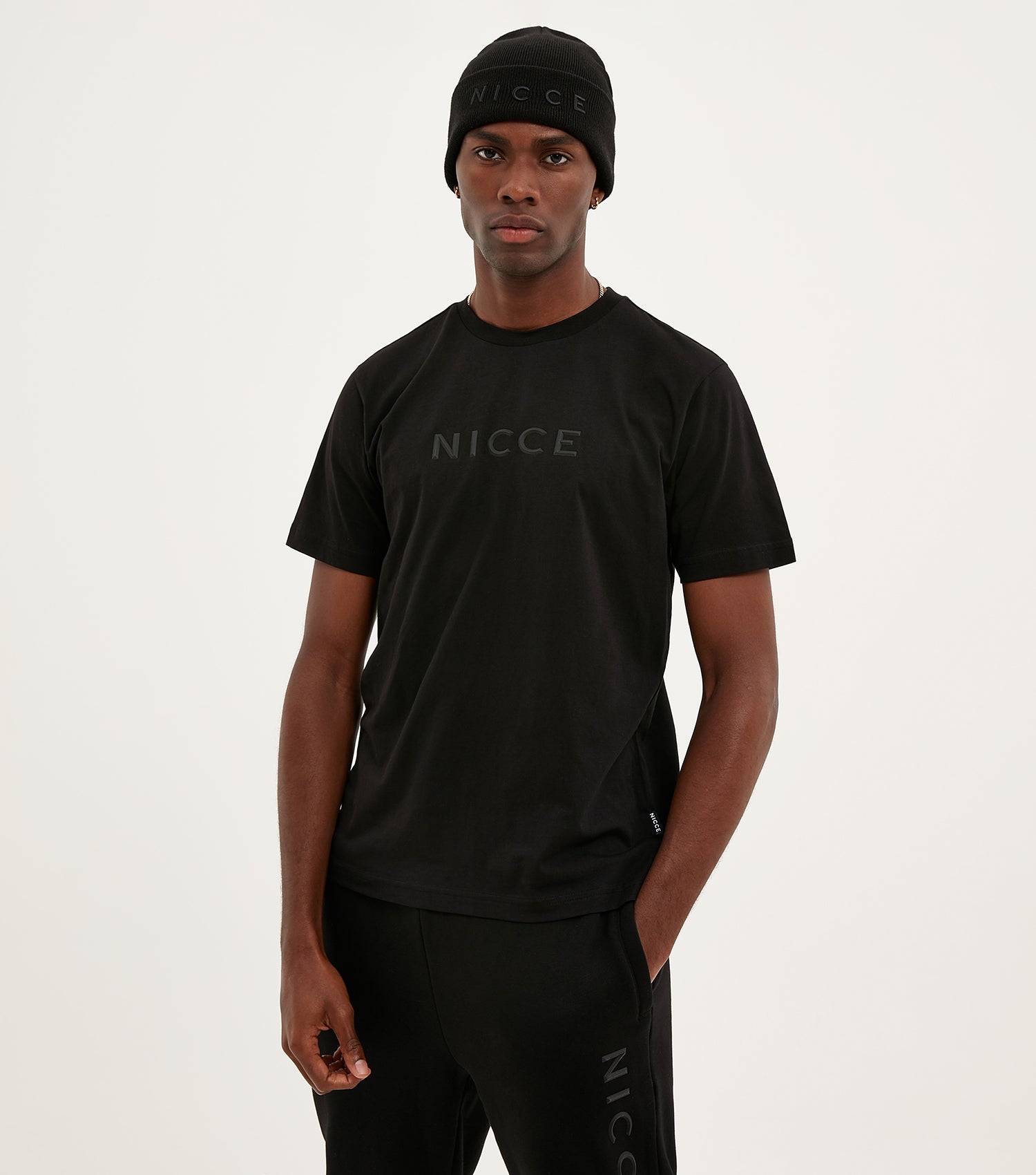 NICCE Mens Compact T-Shirt | Black