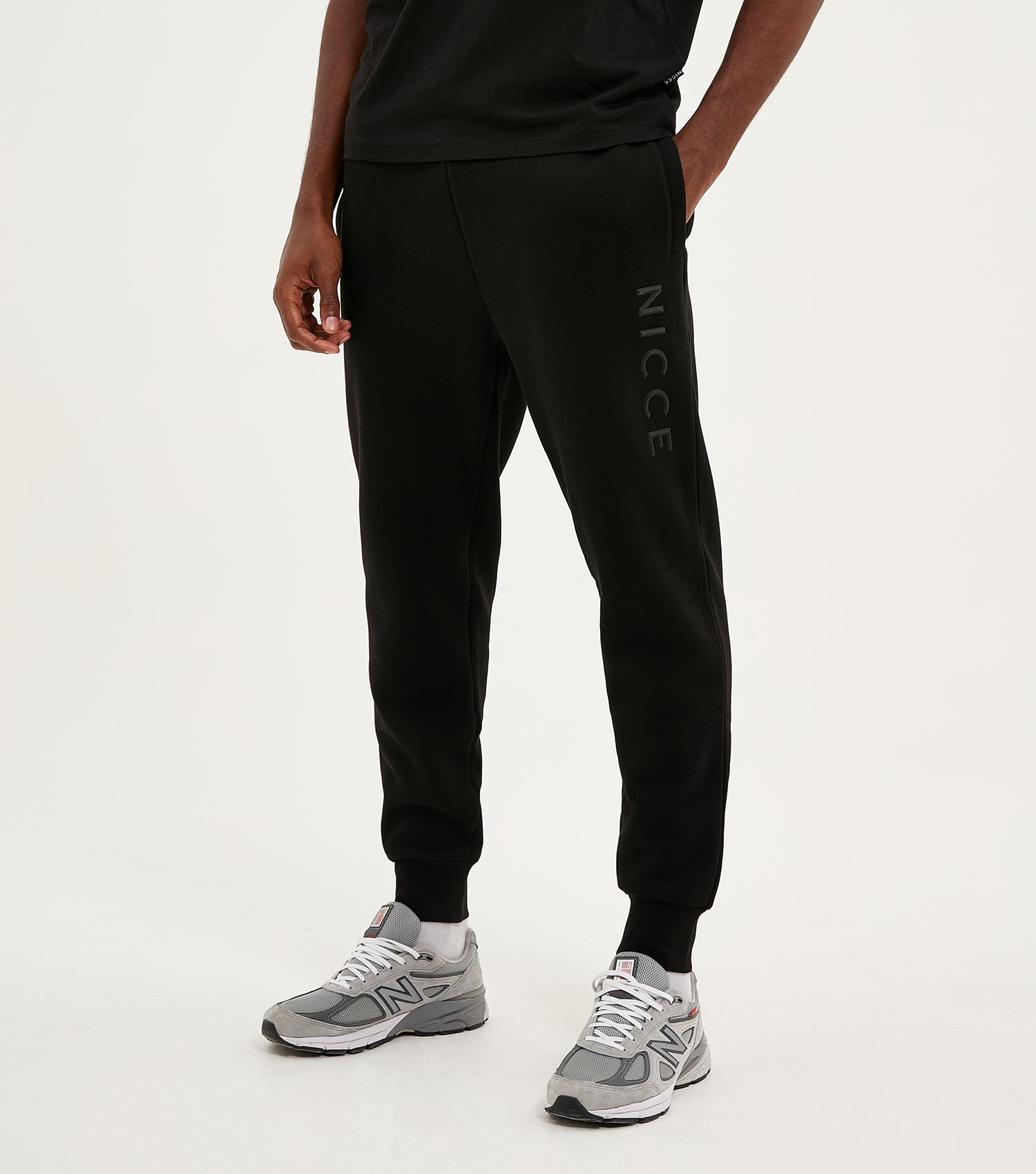 NICCE Mens Compact Joggers | Black