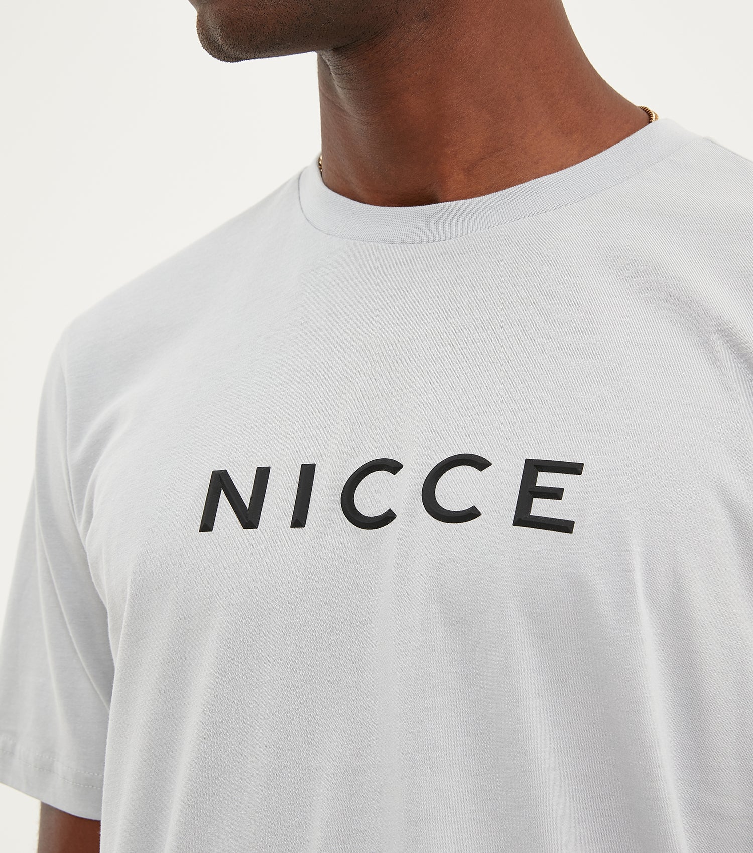 NICCE Mens Compact T-Shirt | Highrise Grey