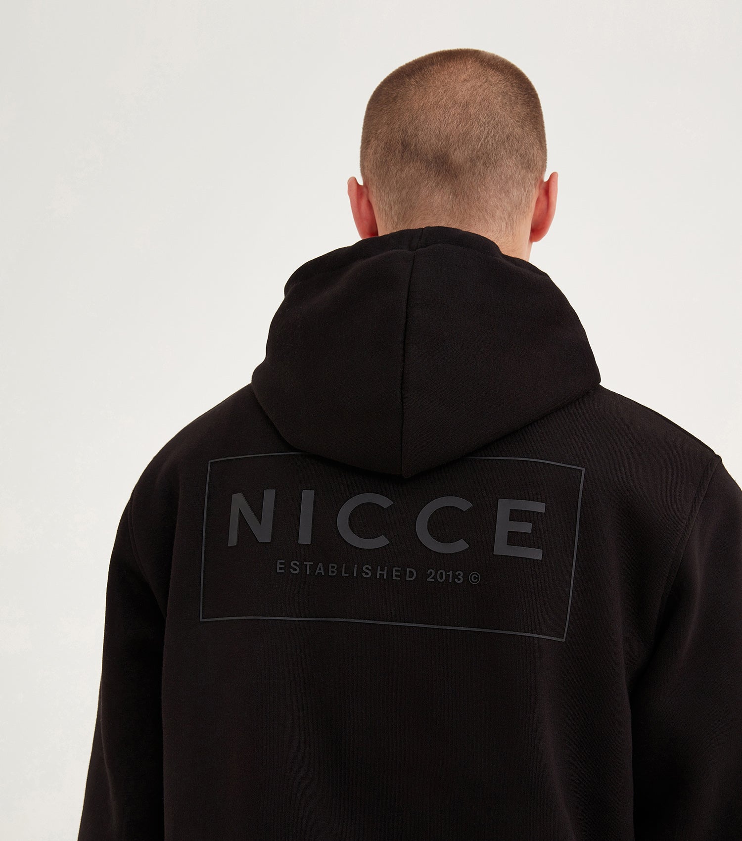 NICCE Mens Est.13 Hoodie | Black