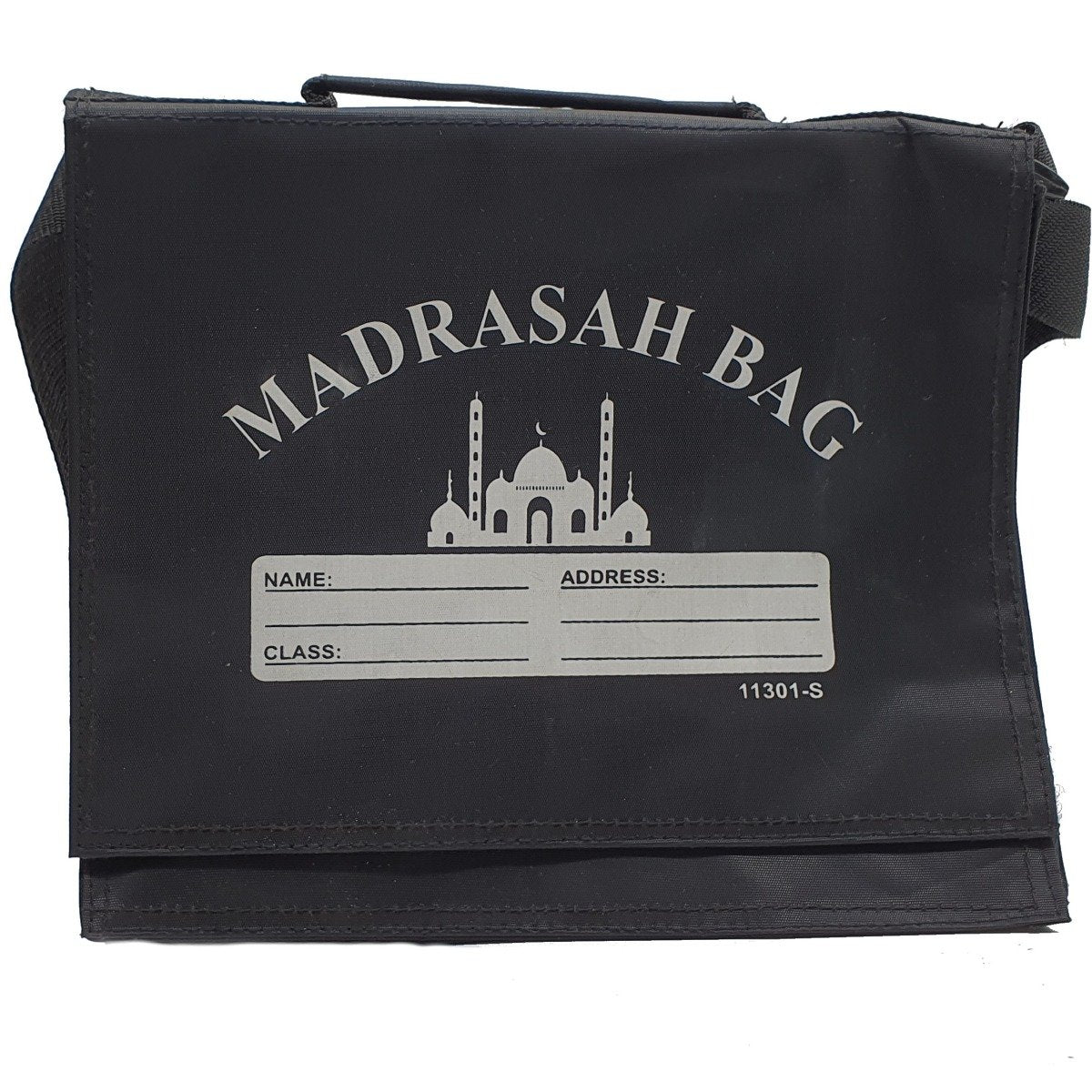 Unimart 3 Pocket Bag | Coaching Bag | Madrasa Bag Black