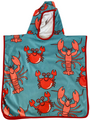  Serviette à capuchon pour enfant (18 mois à 5 ans) : Crabes et Homards