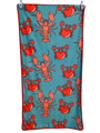 Serviette pour enfant : Crabes et Homards