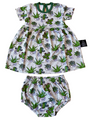 Robe ultra douce en bambou : Cactus doux et plantes succulentes vert sauge