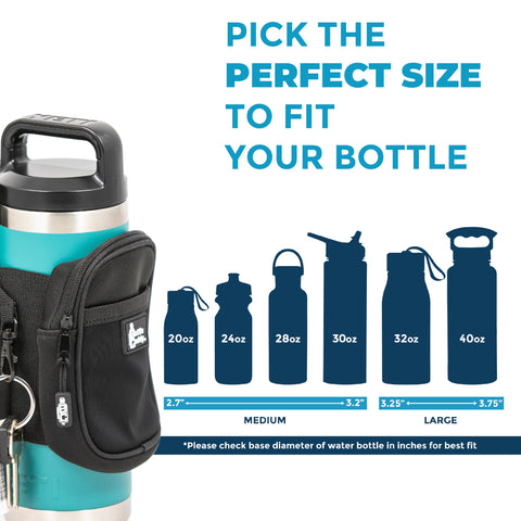 Bottle Caddy. The original backpack that fits most any water bottle