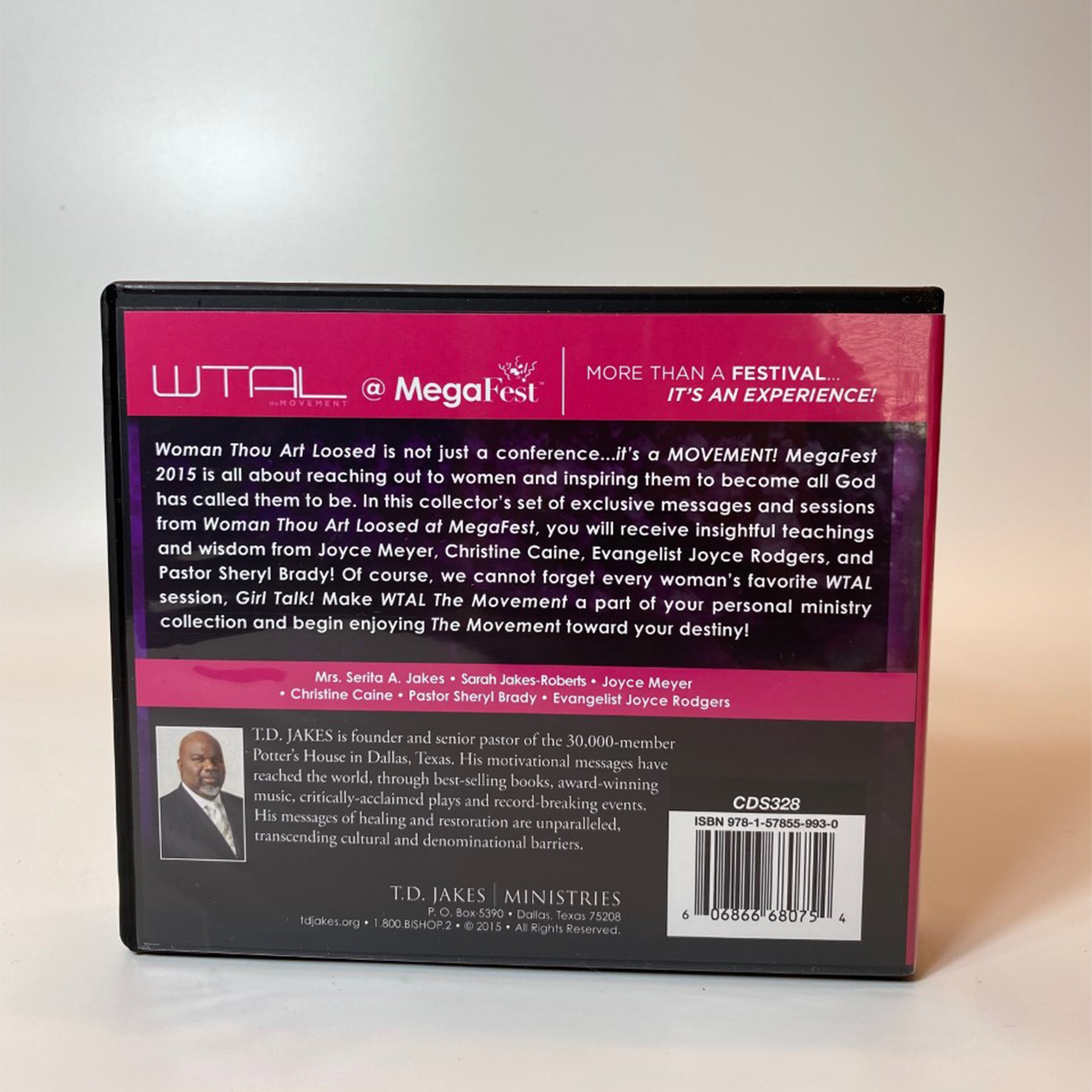 T D Jakes Wtal Movement Megafest 15 5 Cd Series Td Jakes Conference Store