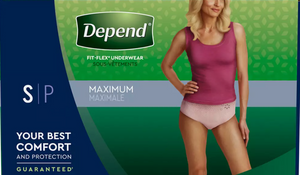 DEPEND UNDERWEAR FIT FLEX (S, ADULT PAMPERS, 19) – Fedlin Limited