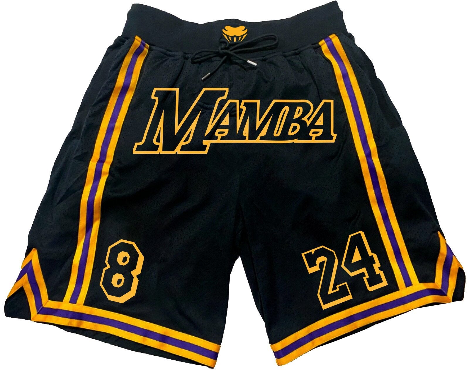 Kobe Bryant 'MAMBA' Basketball Shorts 