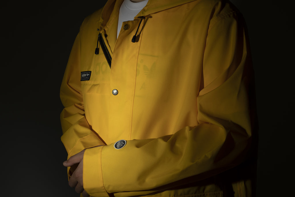 adidas spezial yellow jacket