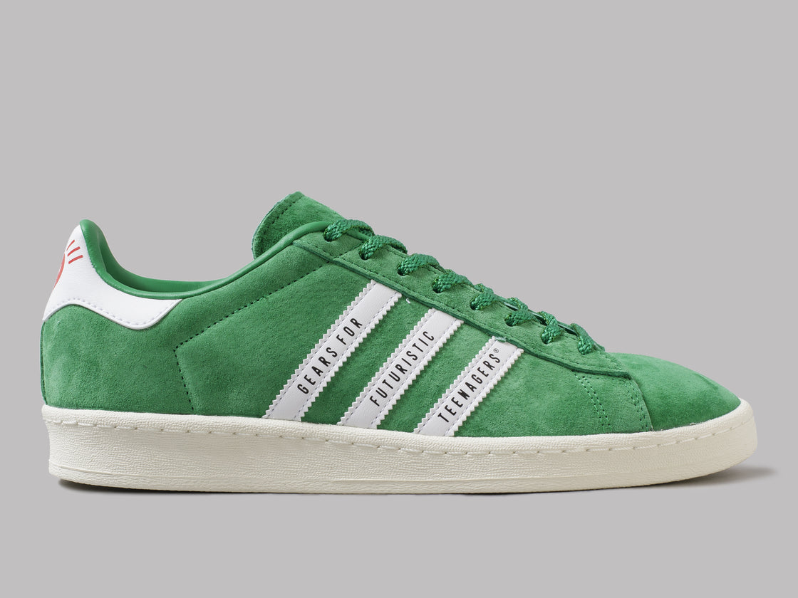 adidas campus green suede