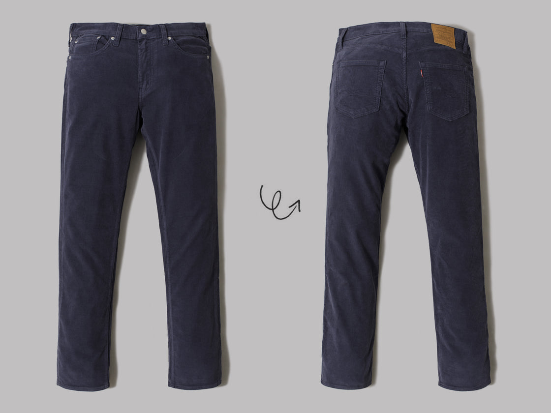 levi's 511 cords blue