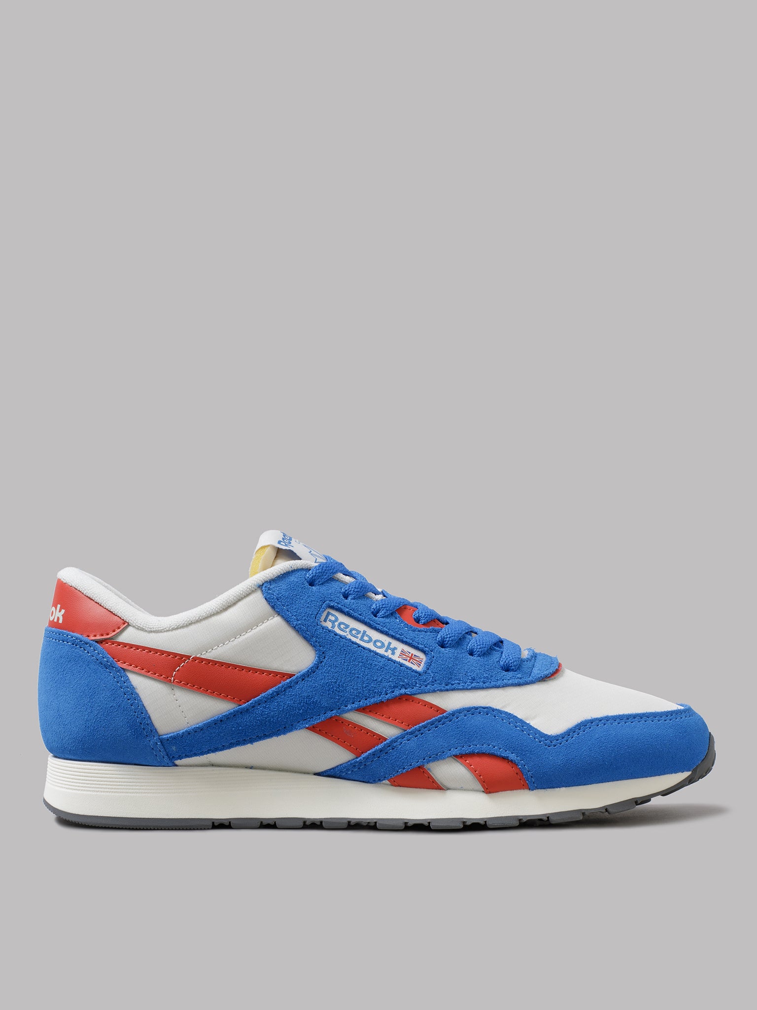 blue reebok classic nylon