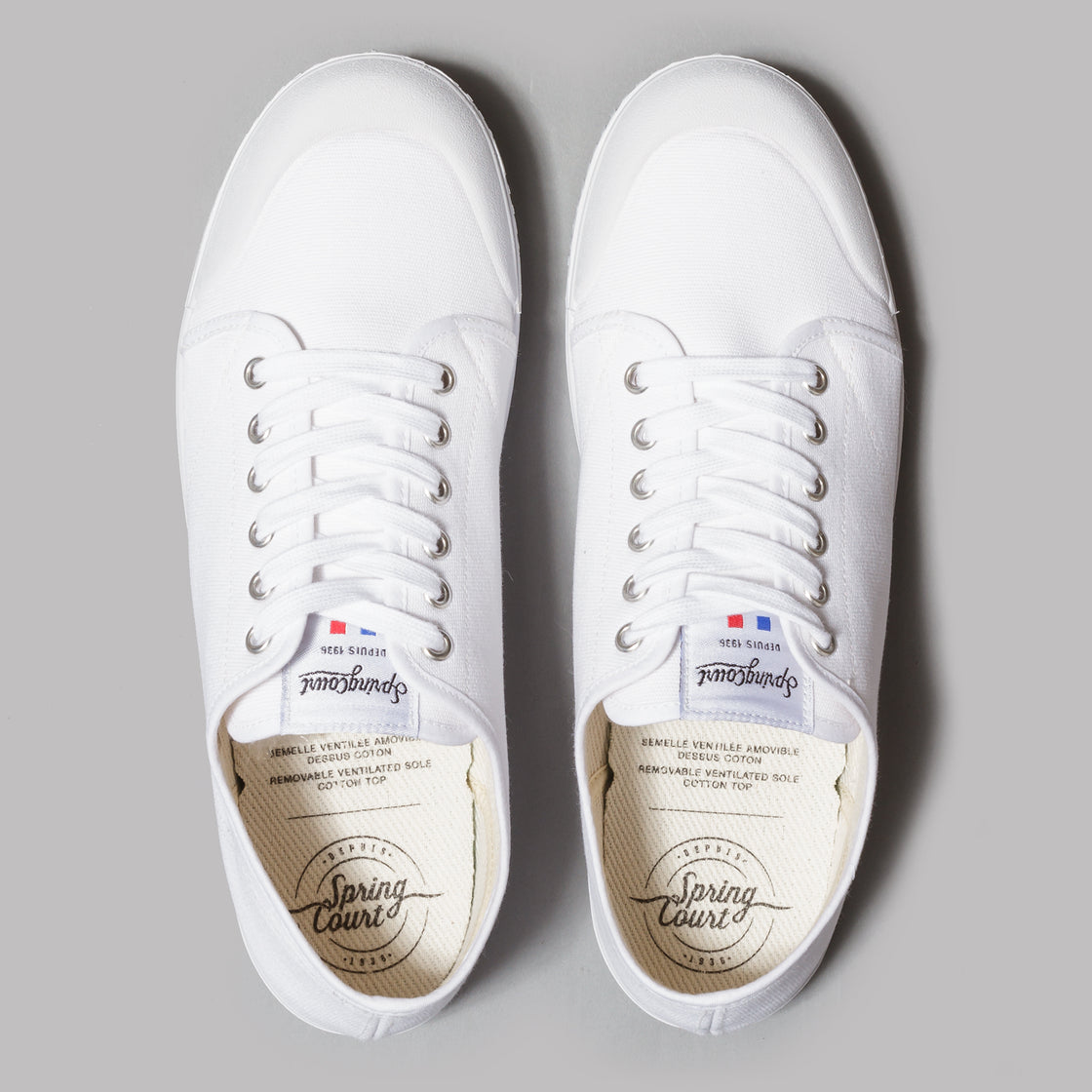 Spring Court G2 Classic Canvas (White 