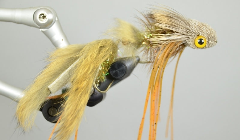 Mini Drunk and Disorderly - Olive/Gold - 4 – Fly Fish Food