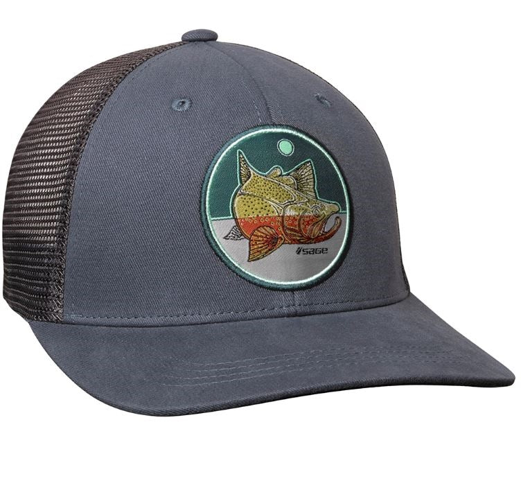 Sage Relaxed Nylon Hat - Green – Fly Fish Food