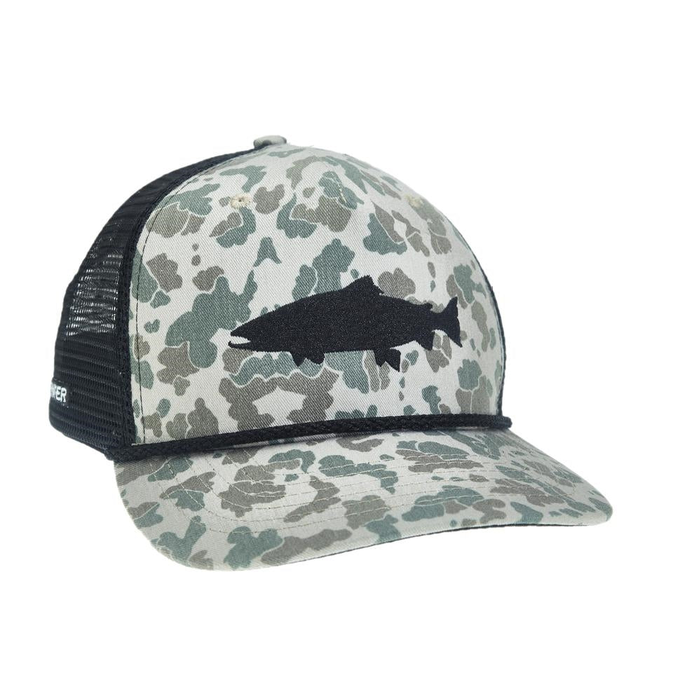 Rep Your Water Brown Snacks Hat, Best Fly Fishing Hats, Trout Fly Fishing  Hat