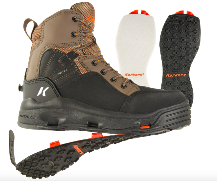 Orvis Clearwater Wading Boots - Rubber Sole – Fly Fish Food