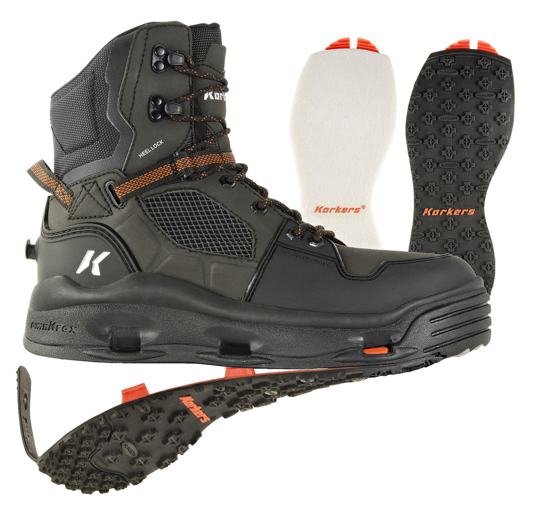 Korkers Greenback Wading Boot 12 / Felt