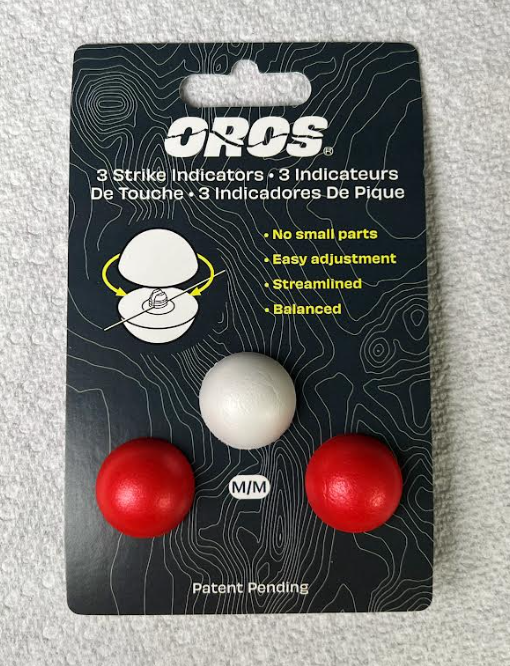 Oros ® Strike Indicator 3-Pack * New 2024 Stock * BUNGS For Fly