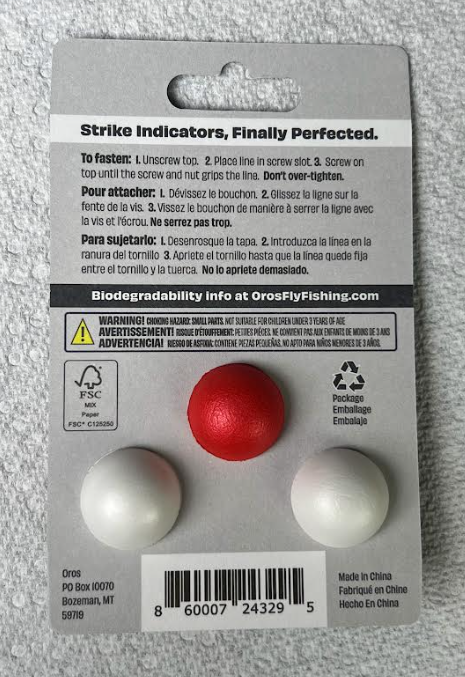 Oros Strike Indicator (3-Pack)– All Points Fly Shop + Outfitter