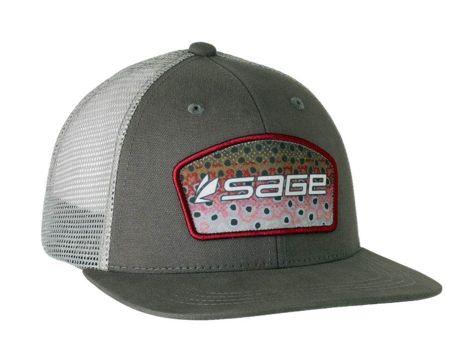 Sage Patch Trucker Hat – Fly Fish Food