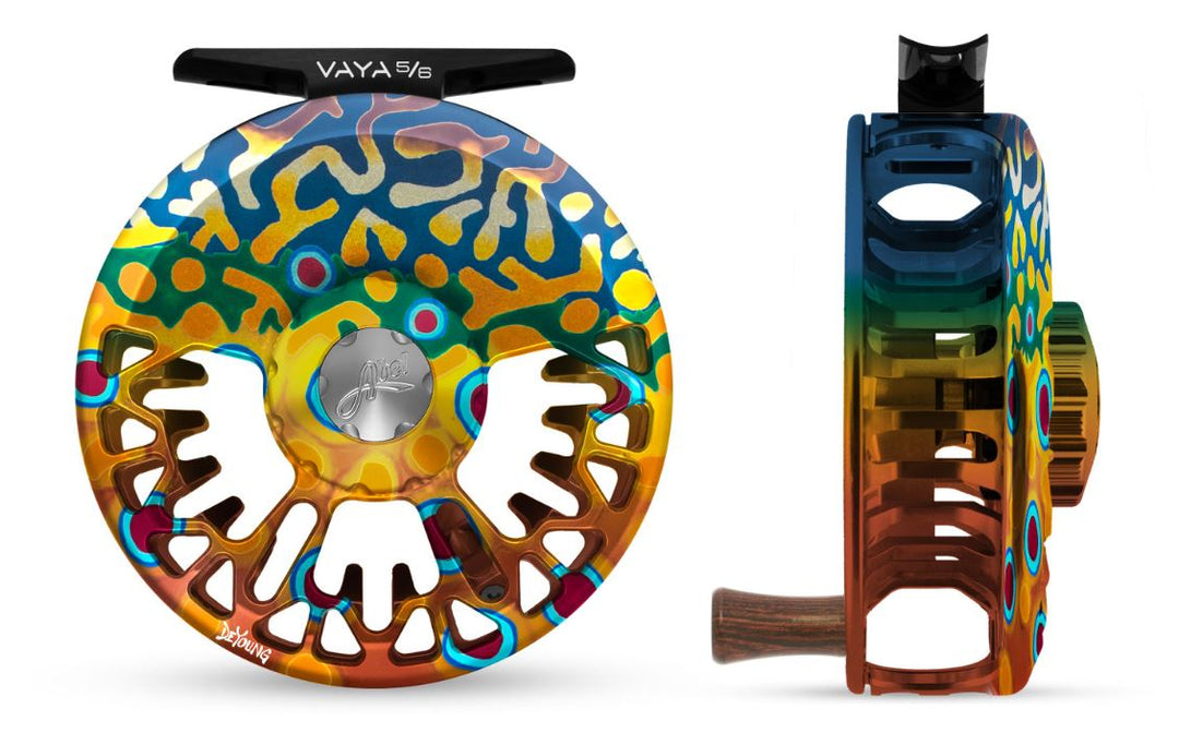 Abel Vaya Native Brook Fly Reel w/ Native Brook Drag Knob - 5/6 – Fly Fish  Food