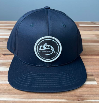 Fly Fish Food Logo Hat Corduroy - Navy