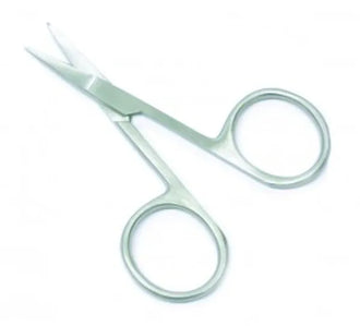 Waterburn Pro Ultra Fine Point 100mm Fly Tying Scissors