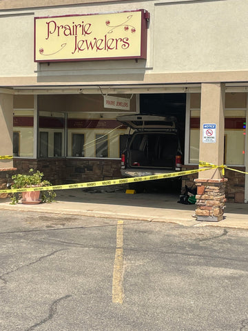 May 14th Incident Prairie Jewelers Car