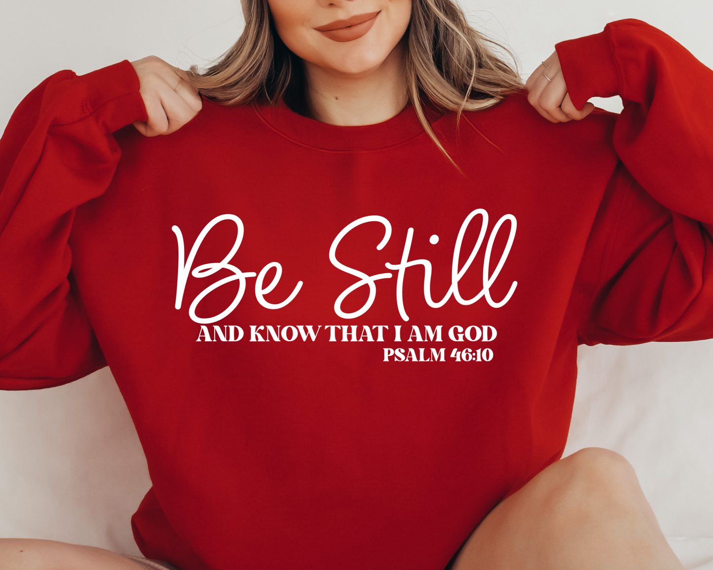 Be Still And Know SVG PNG PDF, Trust God Svg, Christian Quotes Svg