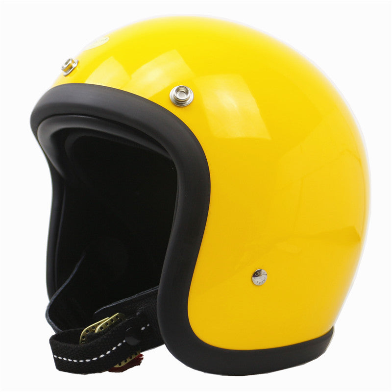 Yellow Open Face Helmet – Hαrley Riders