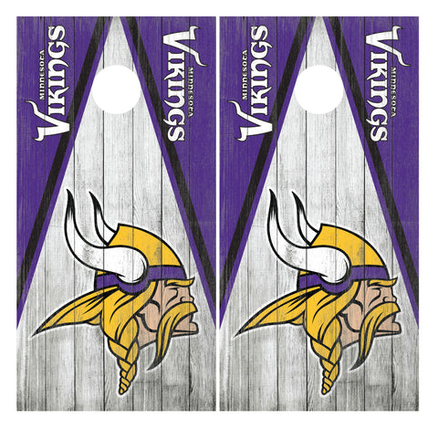 Minnesota Vikings Cornhole Board Wraps