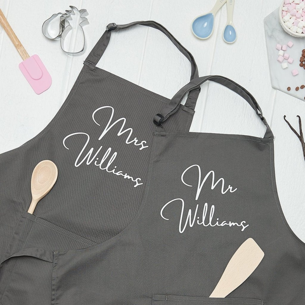 Personalised Queen Apron Gift for Bakers Kitchen Accessories Chef