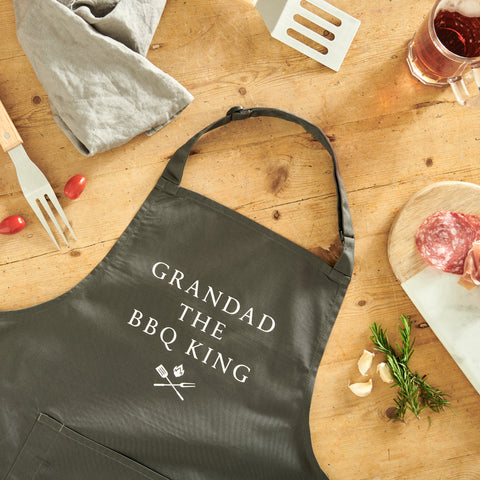 Personalised BBQ King Apron - Sunday's Daughter