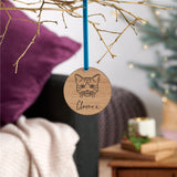 Personalised Cat Pet Bauble Gifts for Pets