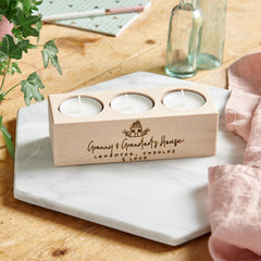 Personalised Grandma's House Candle Holder - Mother's Day gifts - Sunday's Daughter