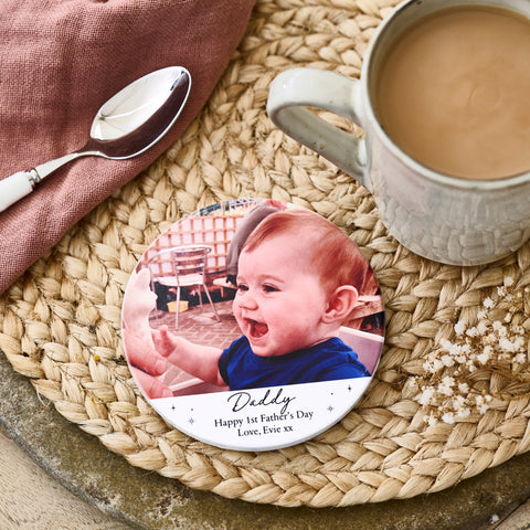 Personalised Photo Ceramic Coaster - Sunday's Daughter