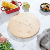 Personalised Couples Engraved Wooden Cheese Board Engagement Gift