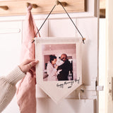 Personalised Photo Linen Flag - Sunday's Daughter