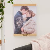 Personalised Engagement Photo Hanger