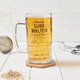 Personalised Beer Glass Gifts for Him