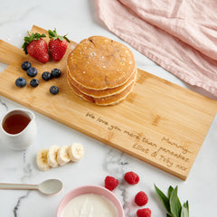 Personalised Pancake Serving Board - Mother's Day gifts - Sunday's Daughter