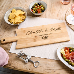 Personalised Wedding Date Serving Board - Sunday's Daughter