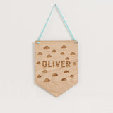 Personalised Wooden Plaque Wall Hanging Gifts for Kids