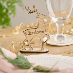 Personalised Reindeer Place Setting - Sunday's Daughter