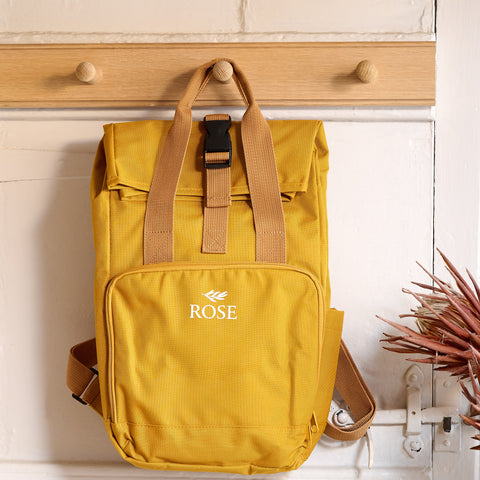 Personalised Floral Name Backpack - Sunday's Daughter