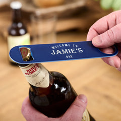 Personalised Bar Metal Bottle Opener - Kitchen gifts - Sunday's Daughter